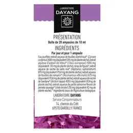 Dayang Dépuratif Bio 20 ampoules