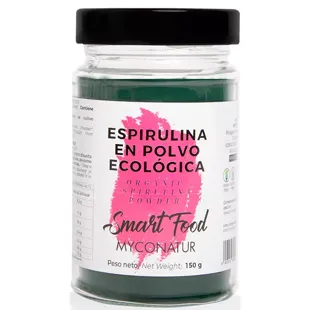 Myconatur Smart Food Espirulina en Polvo Ecológica 150 gr