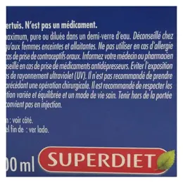 Superdiet Millepertuis Bio 20 ampoules de 15ml