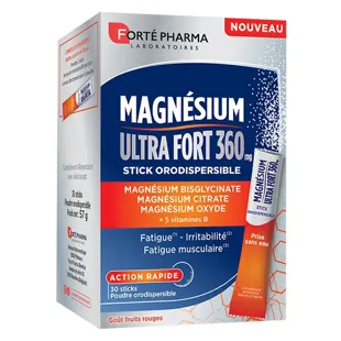 Forté Pharma Magnesium Ultra Fort 360 Sticks Vitamina B6 30 stick orodispersibili