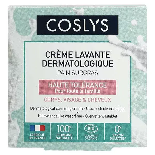 Coslys Solide Crème Lavante Dermatologique 85ml