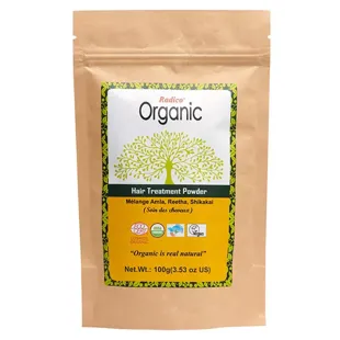 Radico Polvere Indiana Bio Amla Reetha et Shikakai 100g