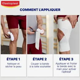 Elastoplast Sport Bande Adhésive Elastique 8cm x 2,5m