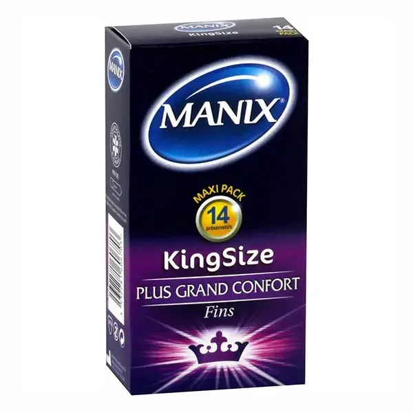 Manix KingSize Grand comfort purposes 14 condoms
