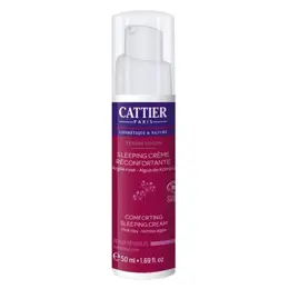 Cattier Argile Rose Sleeping Crème Réconfortante Nuit Tendre Cocon 50ml