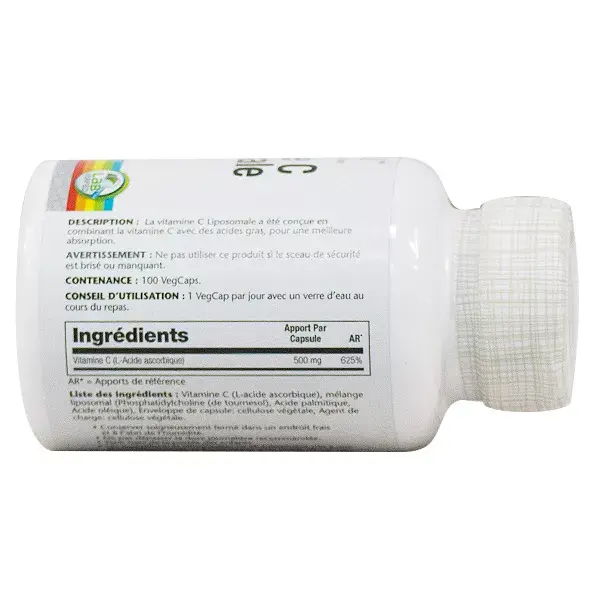 Solaray Liposomal Vitamin C 500mg 100 capsules