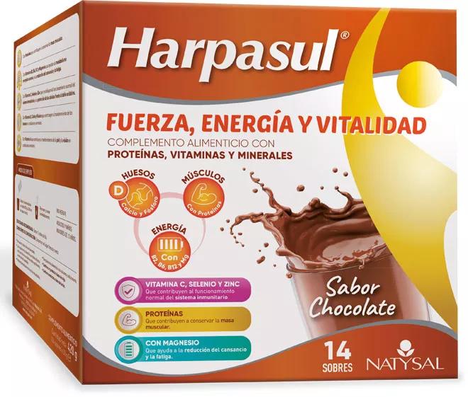 Harpasul Batido Energético Chocolate 14 Sobres