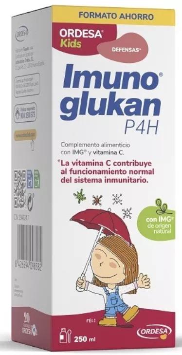 Ordesa Jarabe ImunoGlukan Niños P4H 250 ml