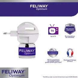 FELIWAY Optimum Kit complet Anti-stress chat nouvelle formule 30 jours