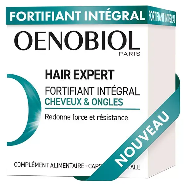 Oenobiol Cheveux Hair Expert Fortifiant Intégral 60 comprimés