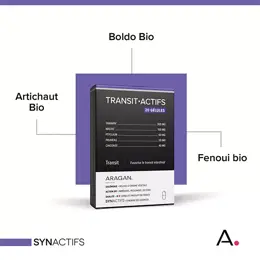 Aragan - Synactifs - Transitactifs® - Transit Intestinal - Tamarin - 20 gélules