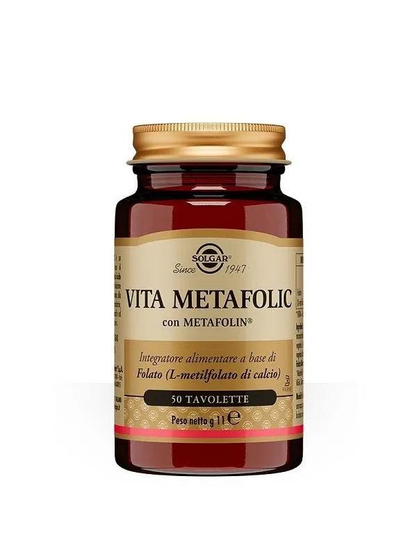 Vita Metafolic Integratore per Stanchezza e Sistema Immunitario 50 Tavolette