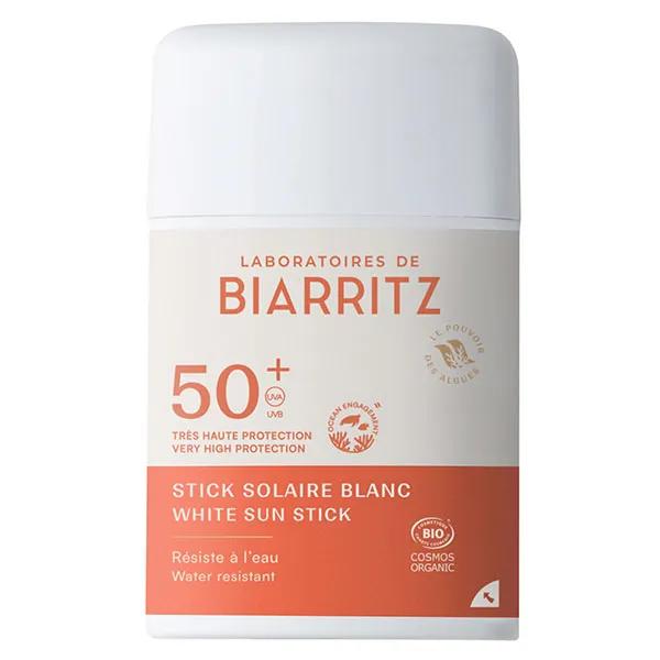 Laboratoires de Biarritz Sports Sun Care Stick SPF50+ Organic White 12g