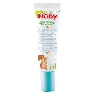 Nuby Gel de Dientes y Encias para Bebes 20 gr + Cepillo Dedal Silicona +4m