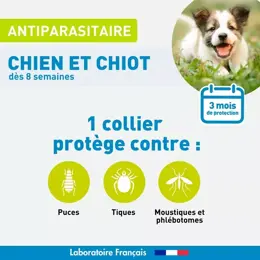 Vetoform Antiparasitaire Collier Chiens & Chiots 60cm