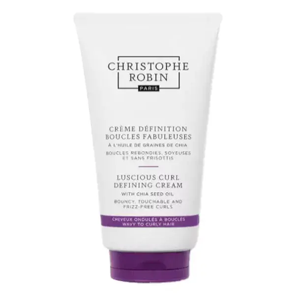 Christophe Robin Crème définition boucles fabuleuses à l'huile de graines de chia 150ml