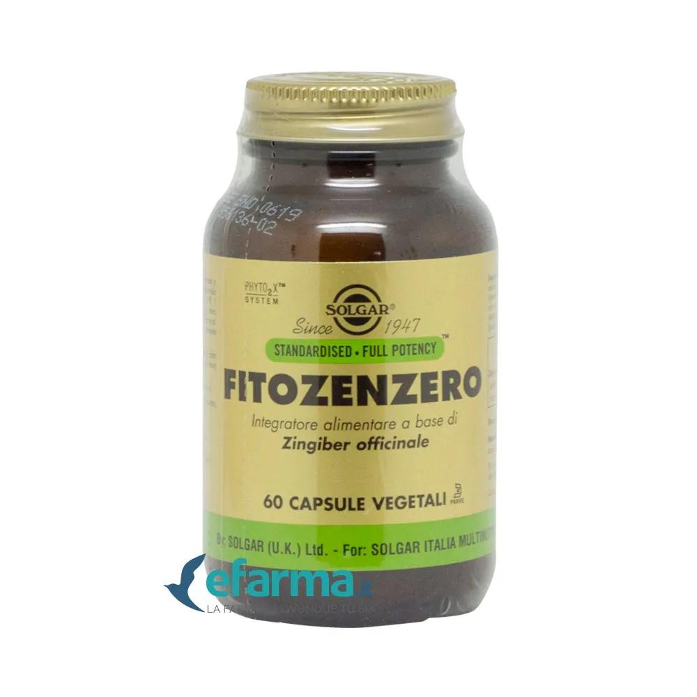 Solgar Fitozenzero Integratore Digestivo 60 Capsule