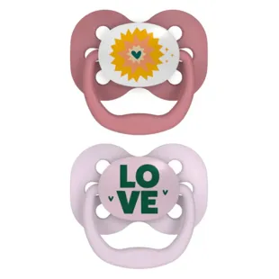 Dr. Brown&#39;s Advantage Reversible Pacifier Assortment 0-6m 2 pcs