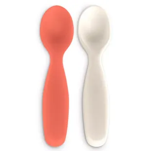 Suavinex Cuillères +6m Corail et Gris 2 unités