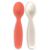 Cucchiai Suavinex +6m Corallo e Grigio 2 unità