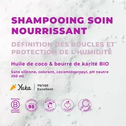 Energie Fruit Cheveux Bouclés et Frisés Shampoing Coco & Beurre de Karité Bio 250ml