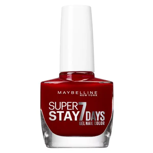 Maybelline New York Nail Polish Superstay 7 Days N°501 Red Lacquer 10ml
