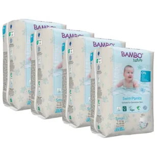 Bambo Nature Bath Diapers TS (7-12 Kg) 4x12 pcs