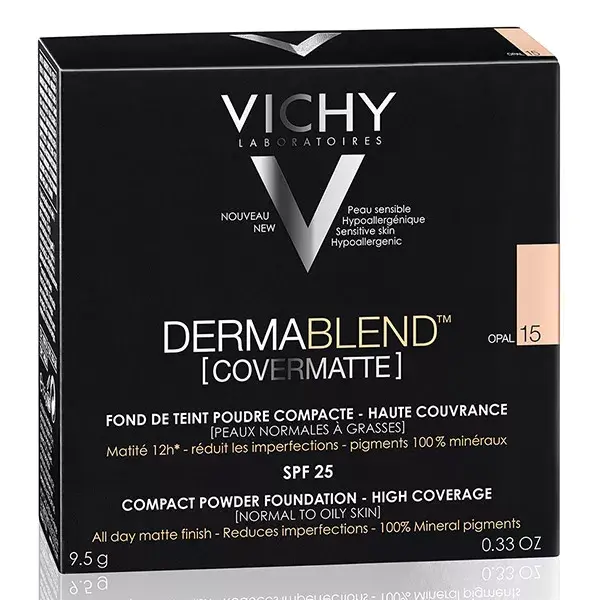 Vichy Dermablend Covermatte 15 Polvo Compacto 9,5g 