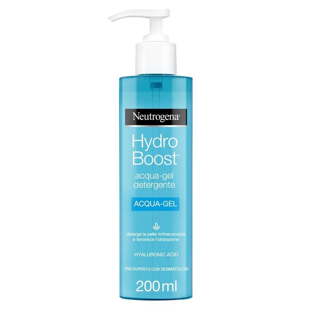 Neutrogena Hydro Boost Acqua Gel Detergente Viso Acido Ialuronico Idratante Struccante 200 ml