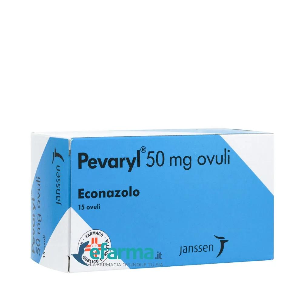 Pevaryl 50 mg Econazolo nitrato 15 Ovuli Vaginali