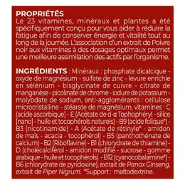 Granions 23 Vitamines Énergie Vitalité 90 comprimés