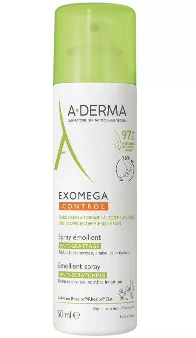 A-Derma Exomega Control Verzachtende Spray 50ml