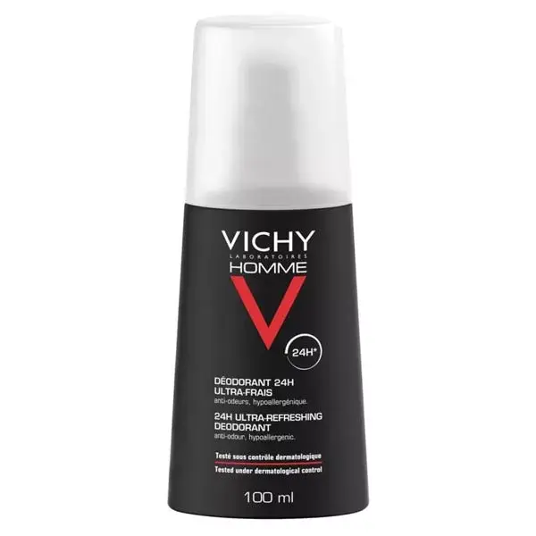 Vichy Homme Desodorante Ultra-Refrescante 100 ml