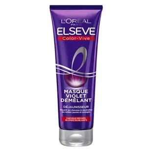L'Oréal Elsève Color-Vive Maschera Viola Districante Anti-Ingiallimento 150ml