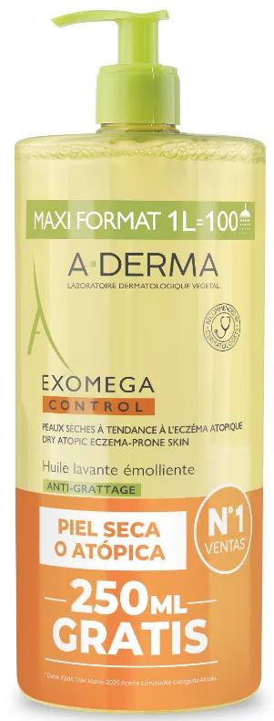 Huile nettoyante A-Derma Exomega Control 1 litre