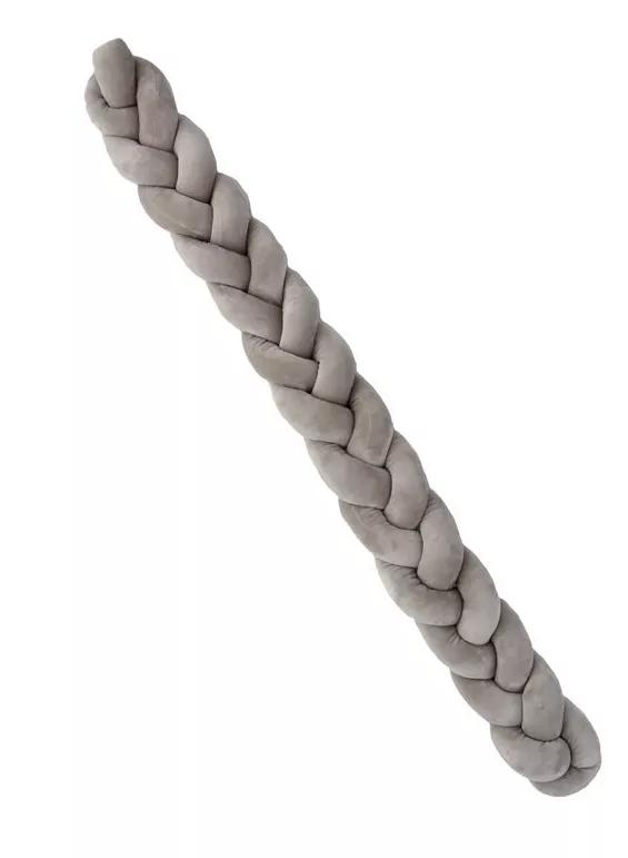 Plastimyr Tresse Décorative Twist Gris 200 cm