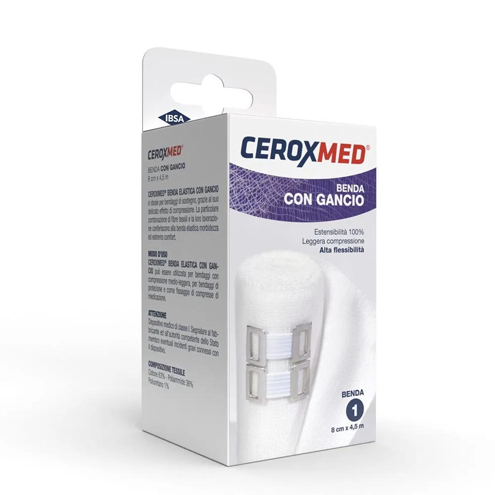 Ceroxmed Benda Elastica Con Fermabenda cm 8x4,5 m