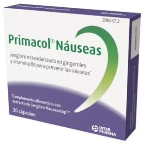 Primacol Nausea 30 Capsules