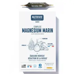 Nutrivie Complexe Magnésium Marin 20 ampoules