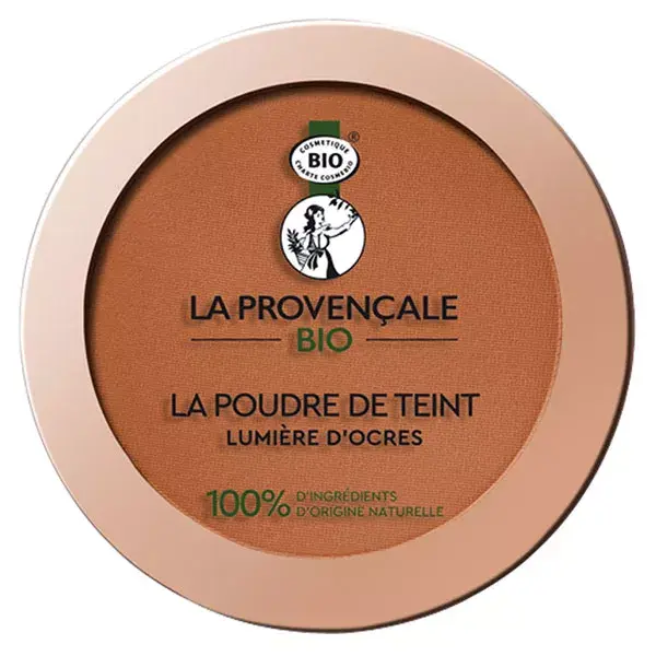 La Provençale Le Teint Complexion Powder Light Ochre Organic Dark 8g