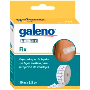 Galeno Expert Fix Fita Elástica Cortável em Tecido Não Tecido 10m x 2,5cm