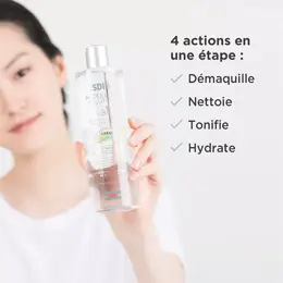 ISDIN Micellar Solution Eau Micellaire Démaquillante 4 en 1 400ml