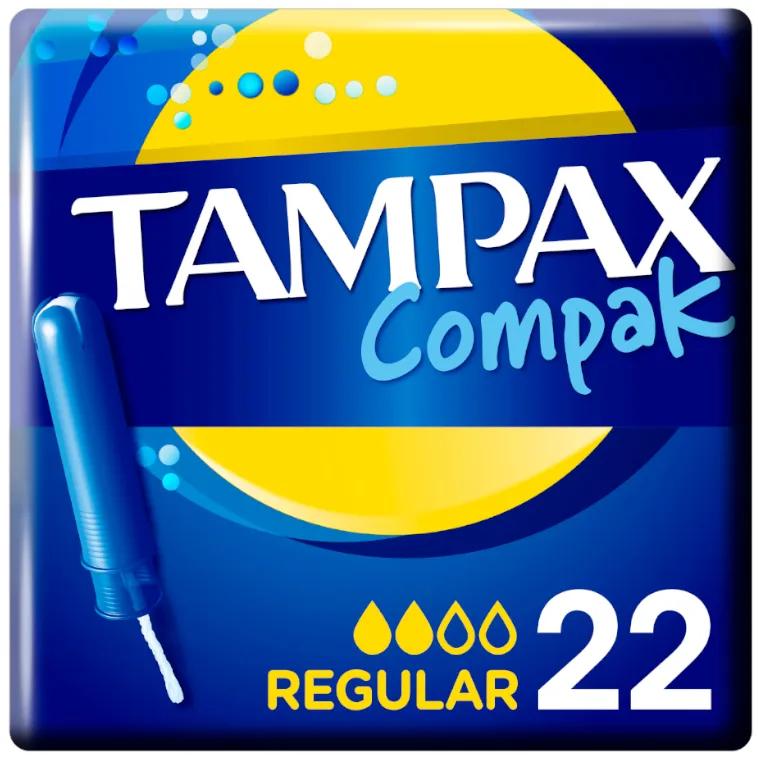 Tampax Compak Tampons Réguliers 22 unités