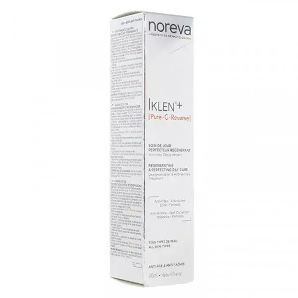 Noreva Iklen+ Pure-C-Reverse Soin de Jour Perfecteur Régénérant Anti-Âge & Anti-Taches 40ml