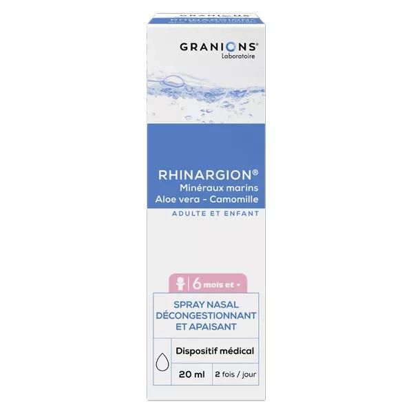 Granions Rhinargion Spray Nasal Descongestionante Calmante +6m 20ml