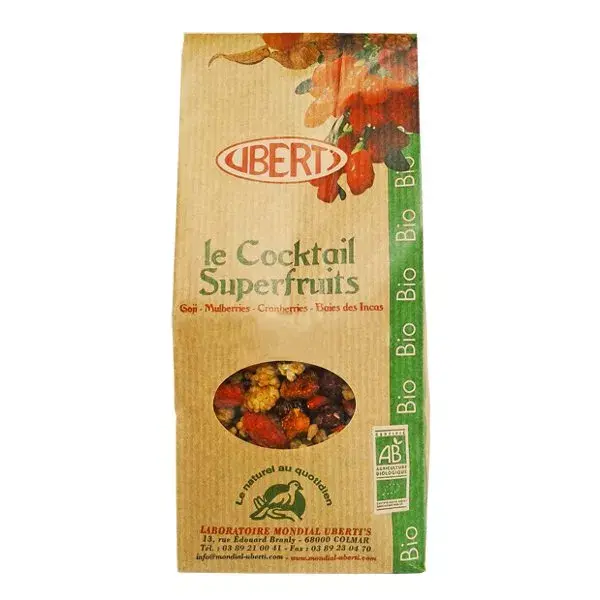 Uberti Le Cocktail Superfruits Bio 400g