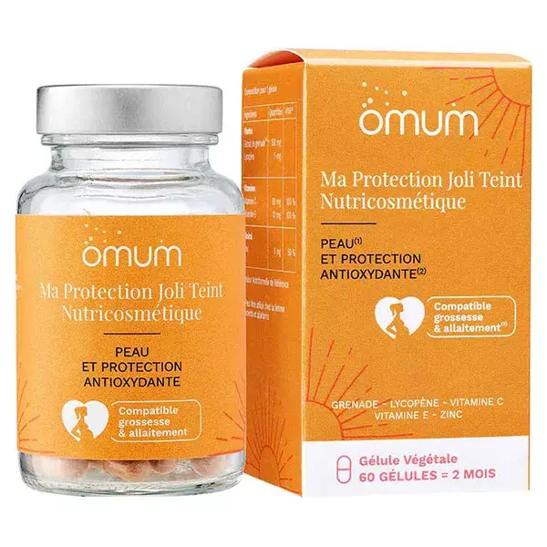 Omum Nutricosmétique Ma Protection Joli Teint 60 gélules