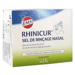 Rhinicur Sel de Rinçage Nasal 20 sachets