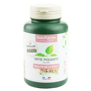Nat & Form Naturellement Foglie di Ortica Pungente Integratore Alimentare 200 capsule