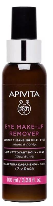 Apivita Honig und Tila Augen-Make-up-Entfernermilch 100ml